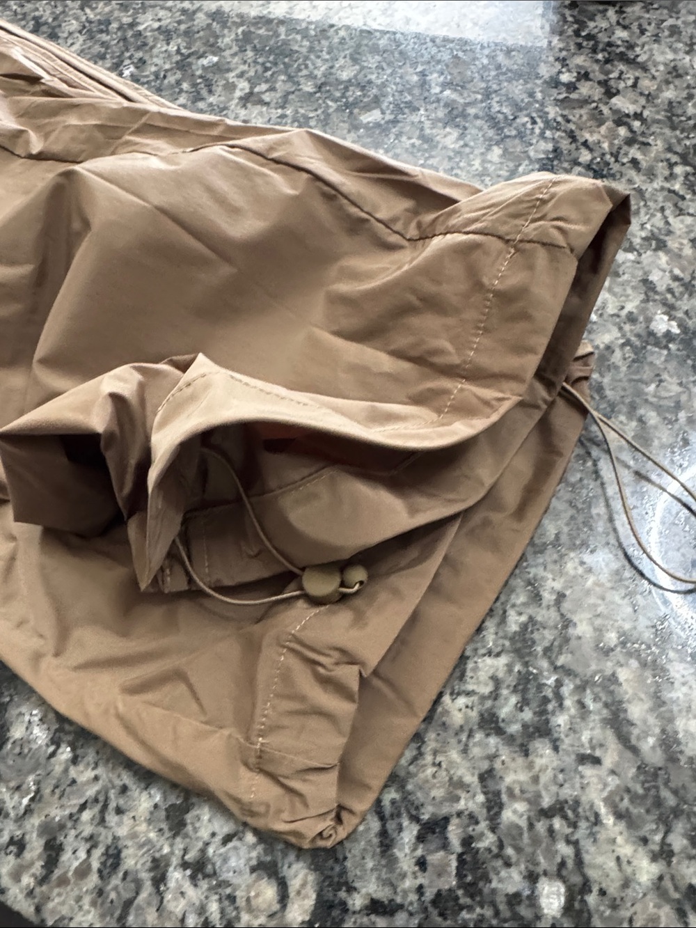 Athleta rise pantalon pants Brown nylon Lightweight Pull-On Track Pants NWT L - Picture 11 of 12